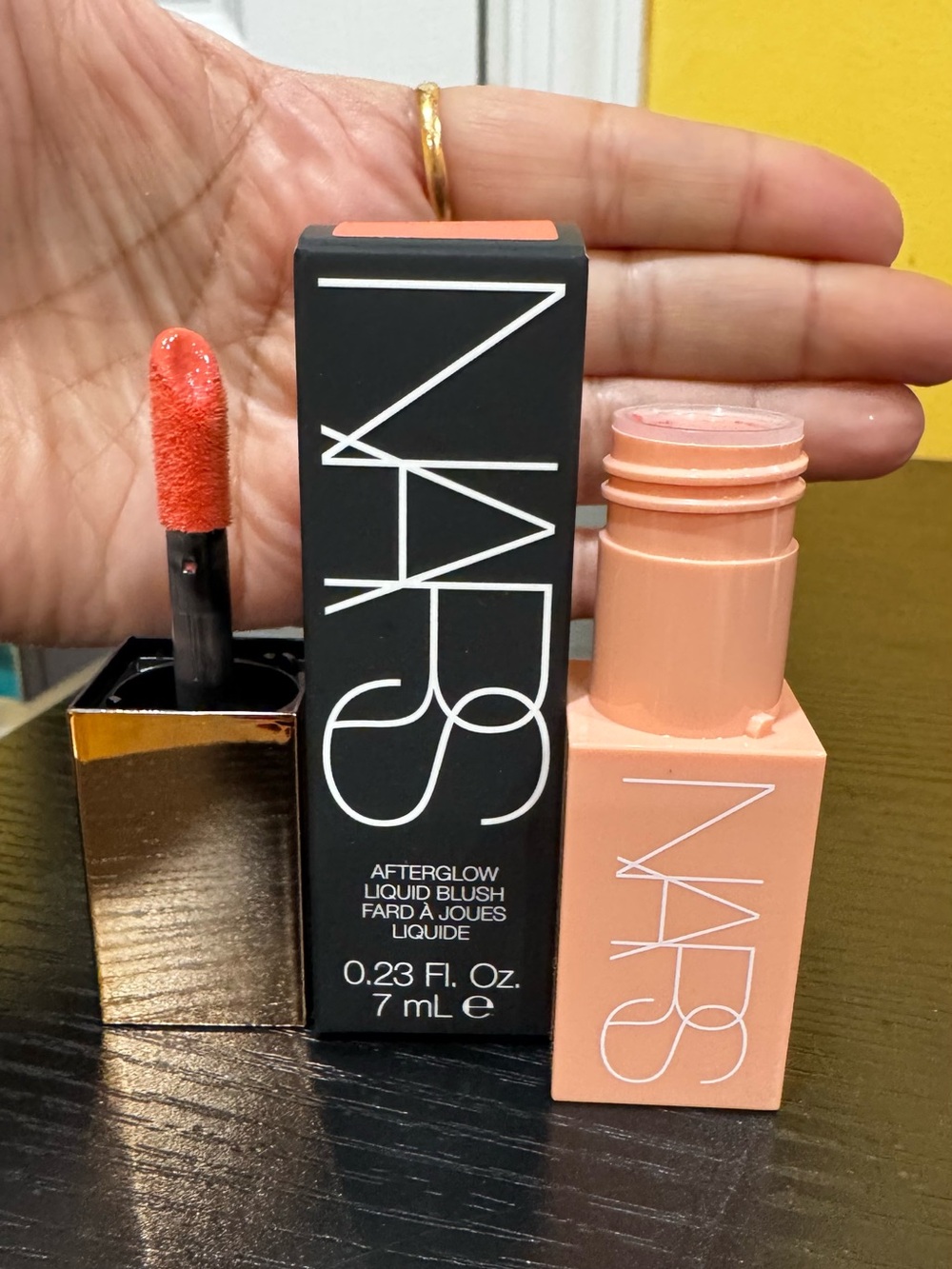 NARS Afterglow Liquid Blush — Shade BRAZEN BNIB .02 oz/7 ml